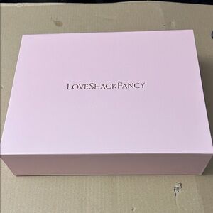 LoveShackFancy Blush Pink Gift Box